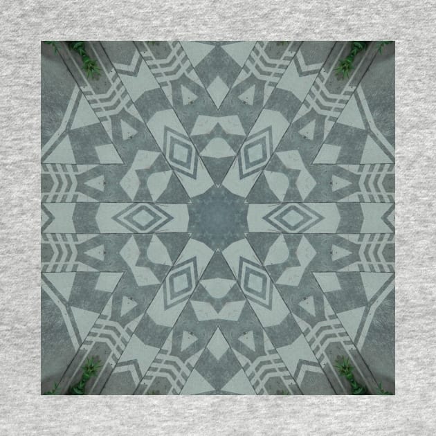 Reverse Graffitti Kaleidoscope Pattern (Seamless) 5 by Swabcraft